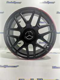 JANTES MERCEDES LOOK AMG COM LIP VERMELHO EM 18 | 5X112 NOVAS