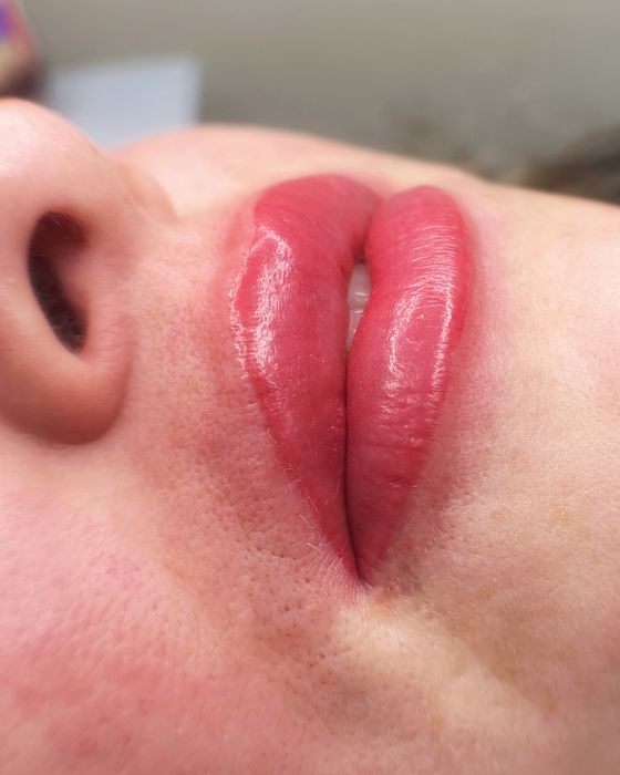 Перманентный макияж перманент брови губы