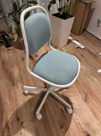 Krzeslo orfjall biurkowe fotel na kolkach obrotowy ikea dzieciecy