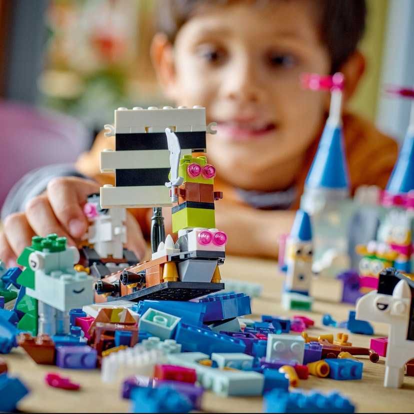 kreatywny Zestaw klocków LEGO Classic dla dzieci i dorosłych