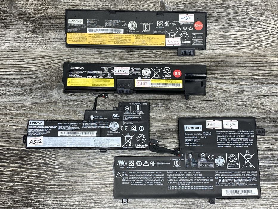 Акумулятор батарея Lenovo 61++ / Lenovo T470 T480 /