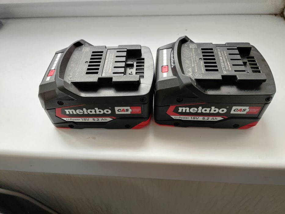 Акумулятор АКБ metabo 5.2 li-ion