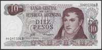 Argentyna 10 pesos 1976 - stan bankowy UNC