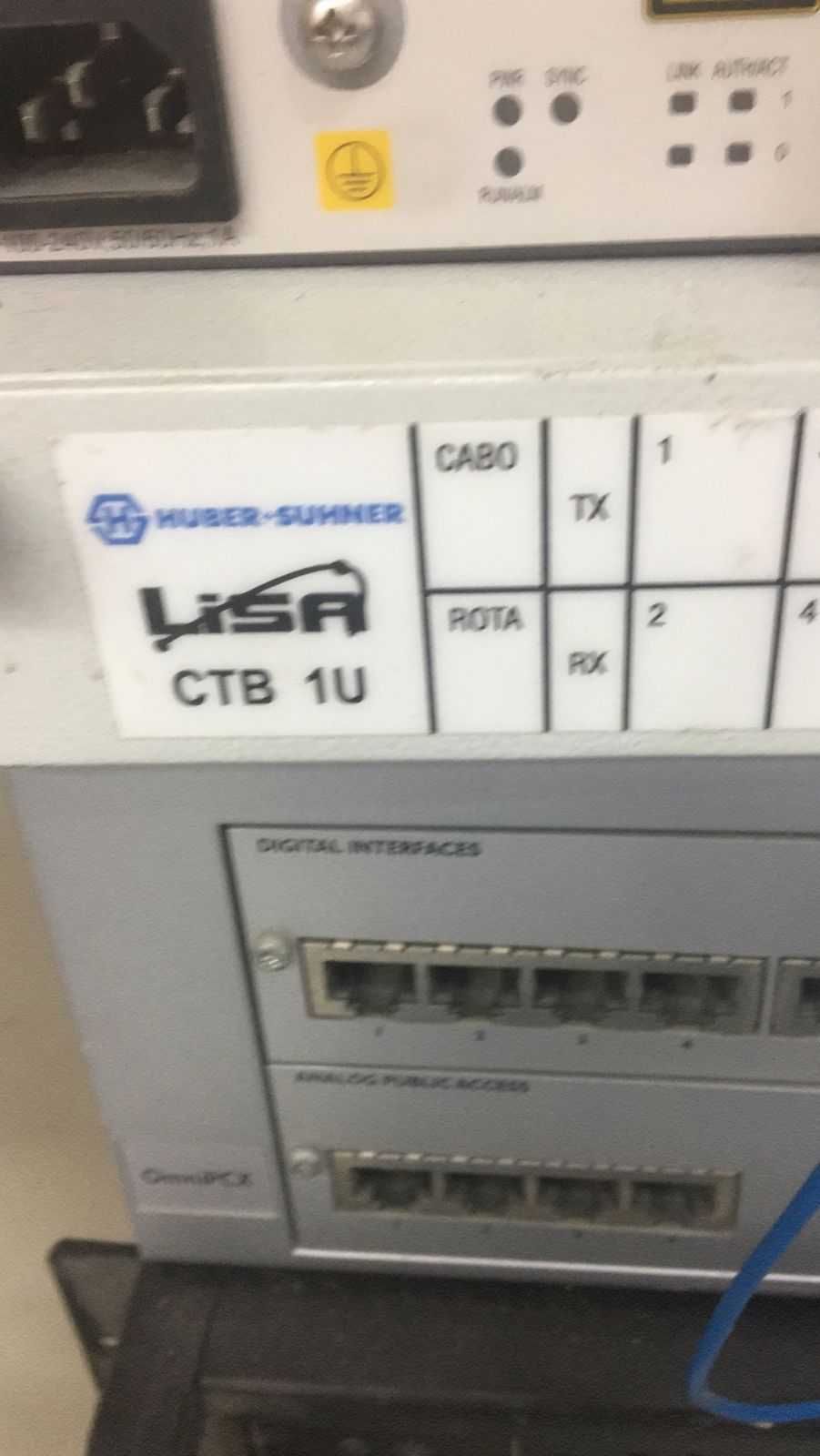 Equipamentos de Central telefônica telefonia e Rede