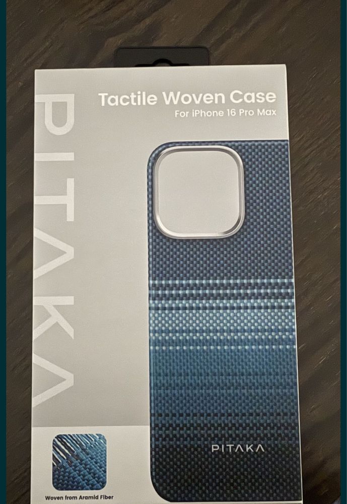 чохол Pitaka Tactile Woven Case для iPhone 16 Pro Max