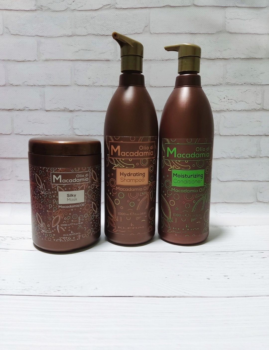 Маска-шовк з олією макадамії Kleral Macadamia Oil Line Silky, 1000 ml