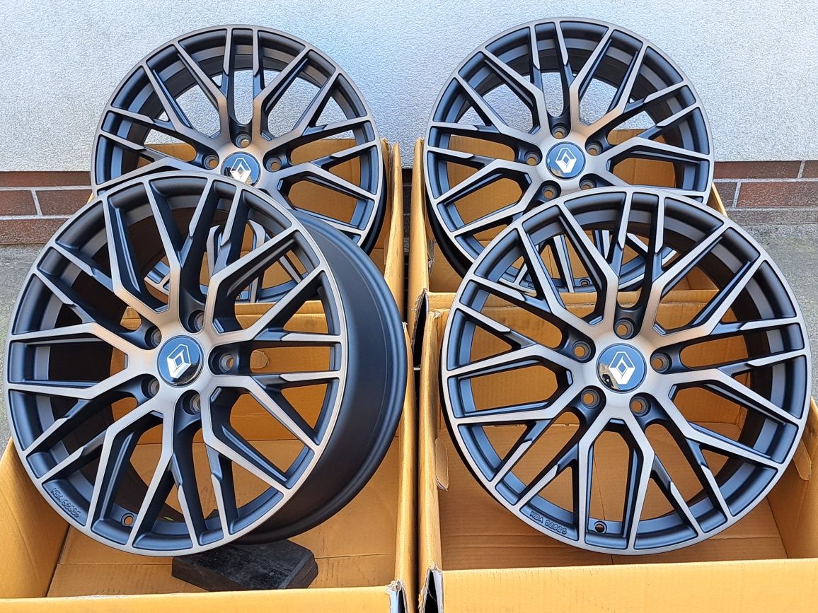 Alufelgi 18 RENAULT 5x114 Kadjar Laguna Megane Talisman Koleos RS4 BE