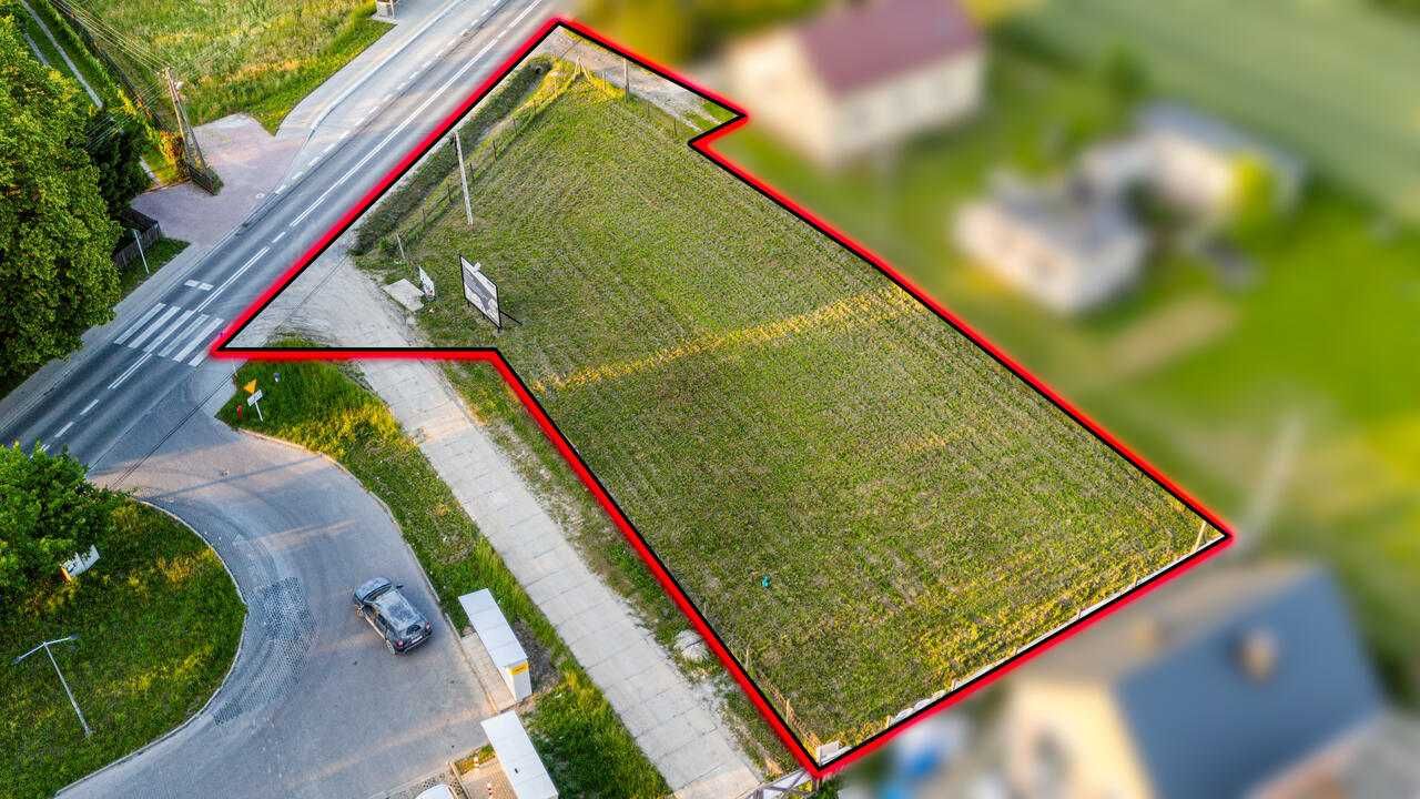 Działka pod budynek handlowo-usługowy