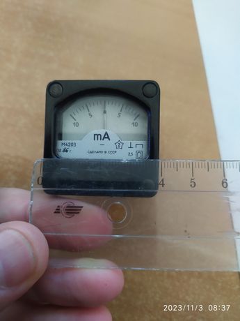 Продам измерительную головку М4203 миллиамперметр М4202