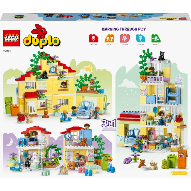 Lego лего 10994 DUPLO Сімейний будинок 3 в 1
