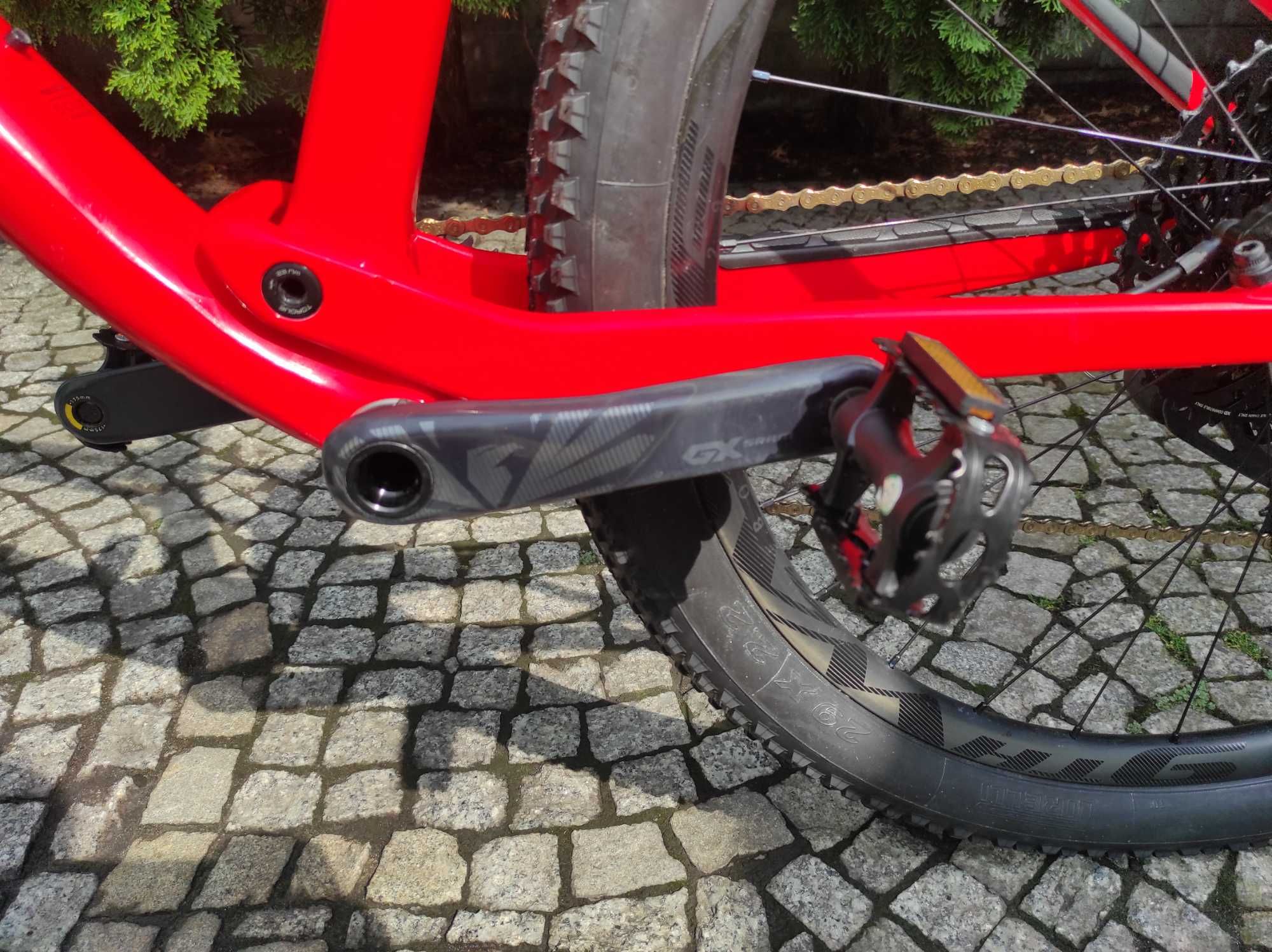 Trek supercaliber 9.8 XT gx carbon full rozmiar L po serwisie