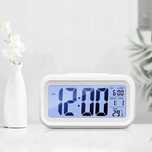 Budzik Led Cyfrowy Zegar Elektroniczny Z Bateriami Minimalistyczny