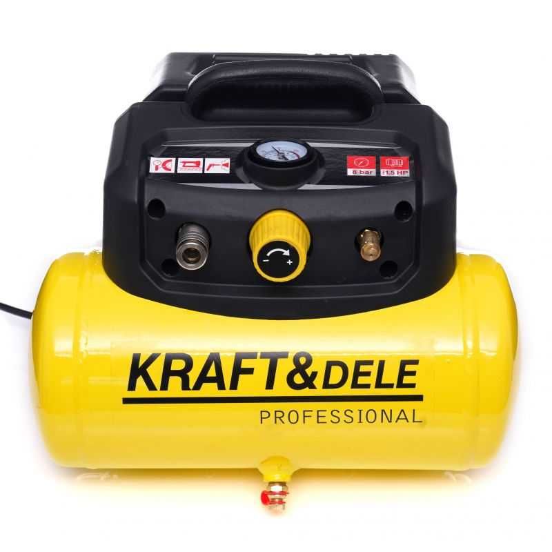 Kompresor bezolejowy 6L 8bar KD1415 nowy gwarancja wysyłka 24h