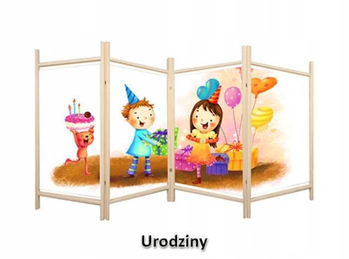 Parawan dziecięcy drukowany kolorowy płotek do przedszkola żłobka