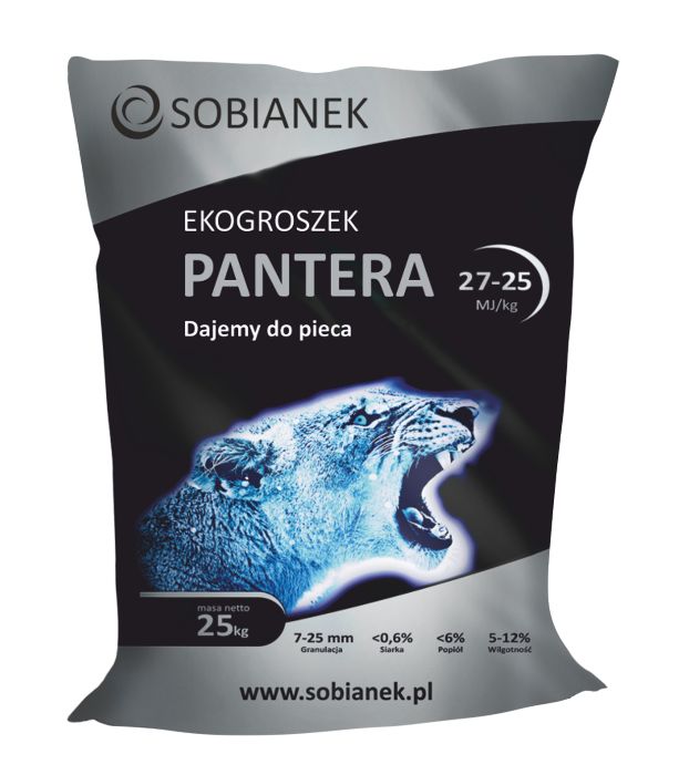 Groszek Premium Ekogroszek Sobianek PANTERA 25-27MJ/kg