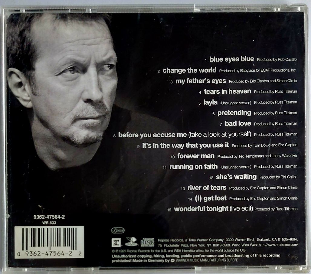 Eric Clapton Chronicles The Best Of Eric Clapton 1999r