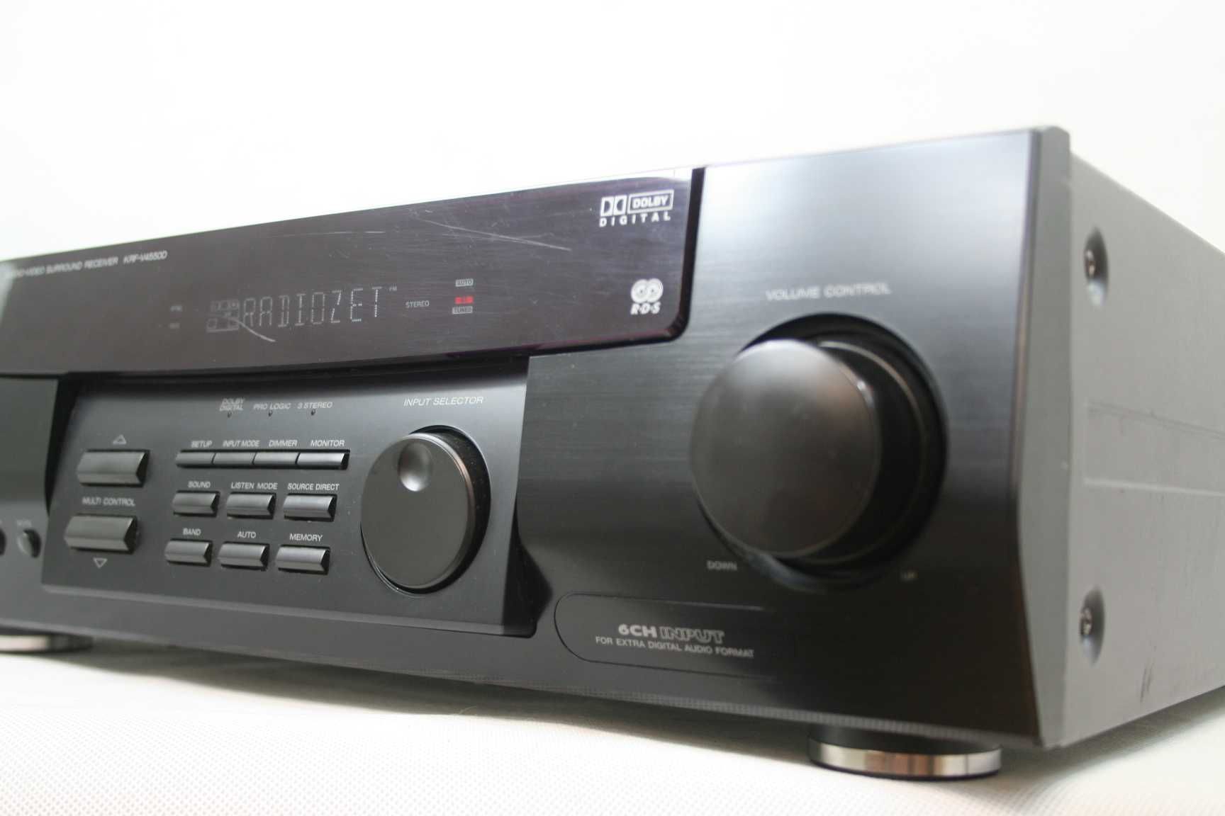 Amplituner KENWOOD KRF-V4550D |5x80W|RDS|Prologic|