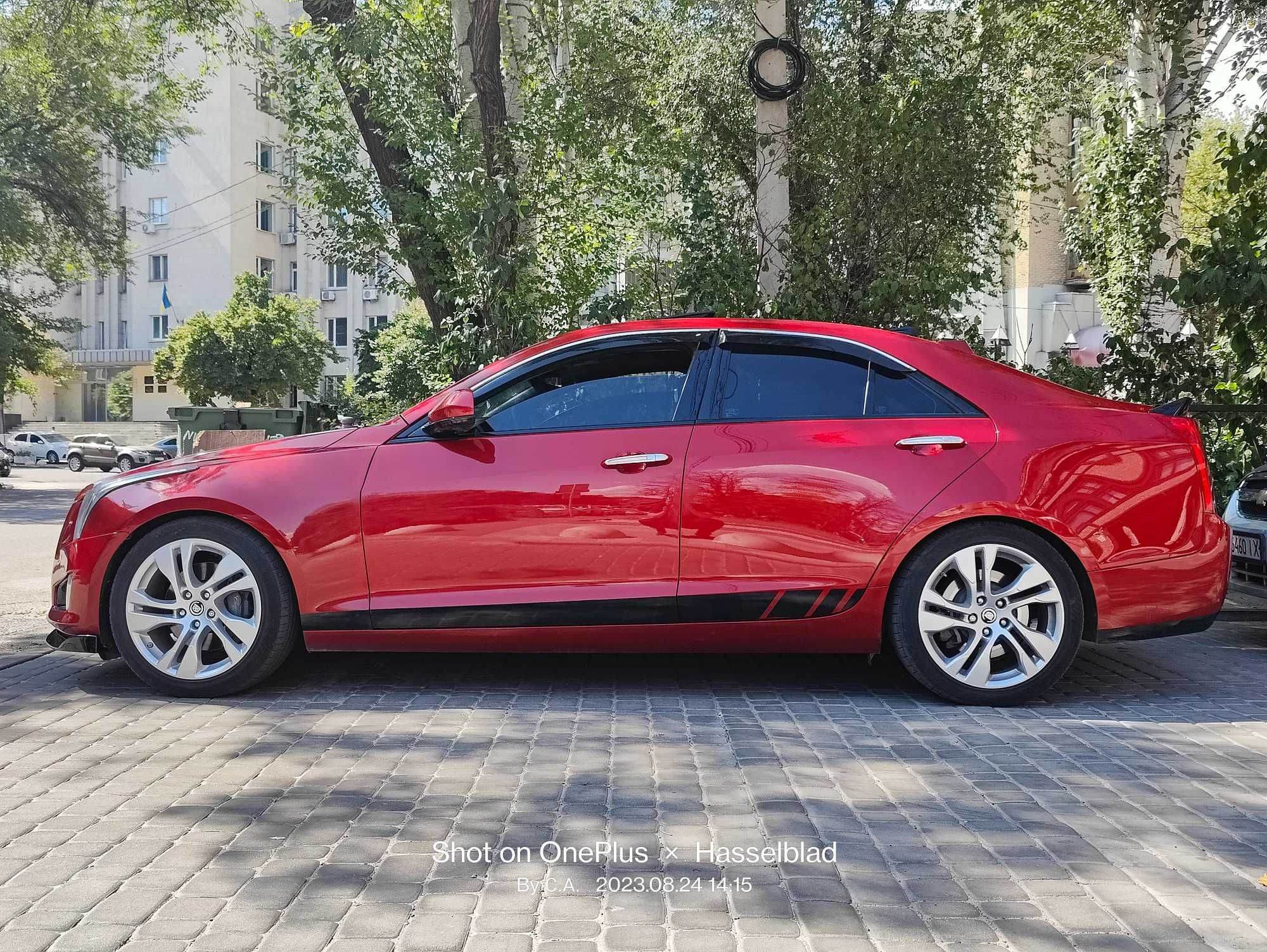 Cadillac ATS 2013 Красный Luxure+ RWD 2.0L LTG Turbo Пробег 46700км.