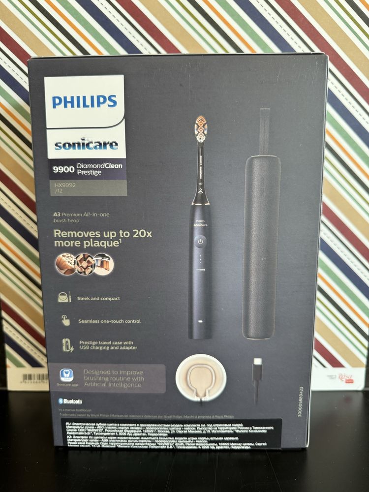 Зубна щітка Philips Sonicare 9900 Prestige SenseIQ HX9992/12