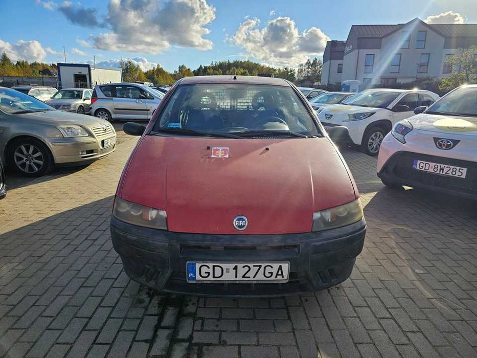 Fiat Punto VAN/1.2 benzyna/VAT-1/wspomaganie/okazja/ 2002 rok