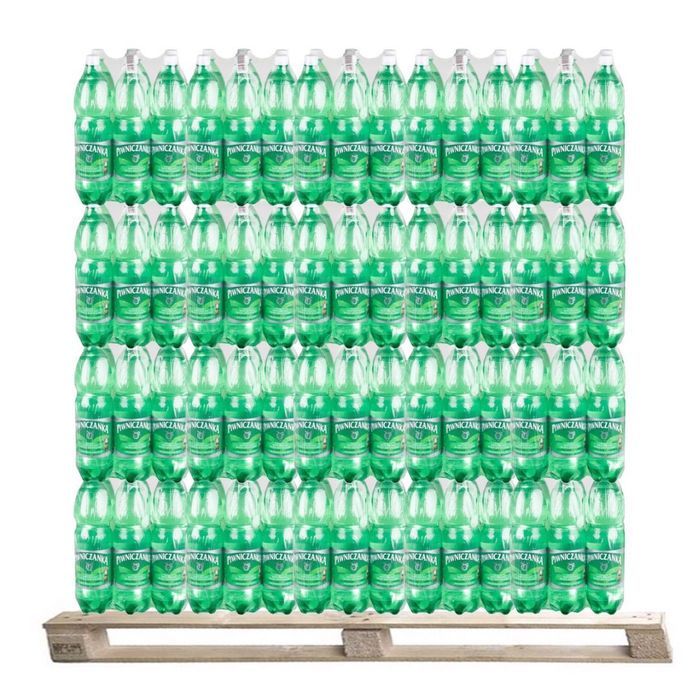 Piwniczanka woda mineralna średnionasycona CO2 1,5 l x504 sztuk PALETA