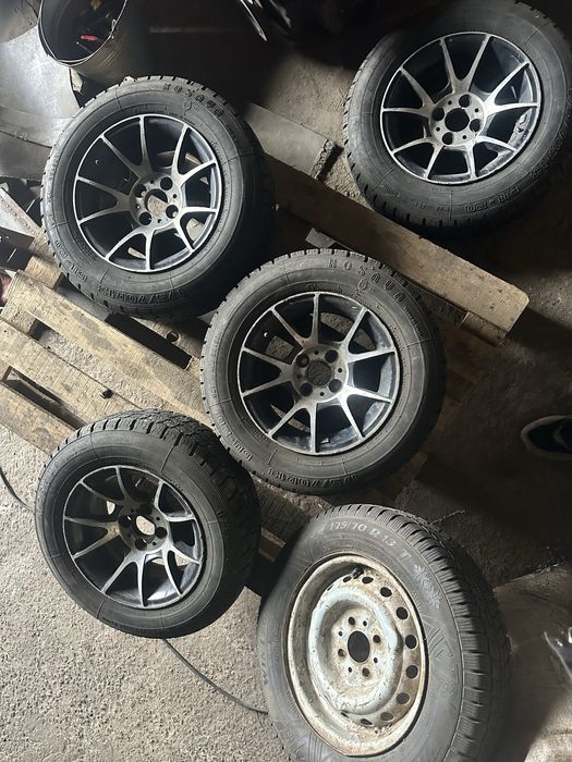 Легкосплавні диски з резиною