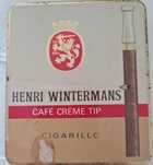 2 caixas cigarrilhas café creme seculo passado