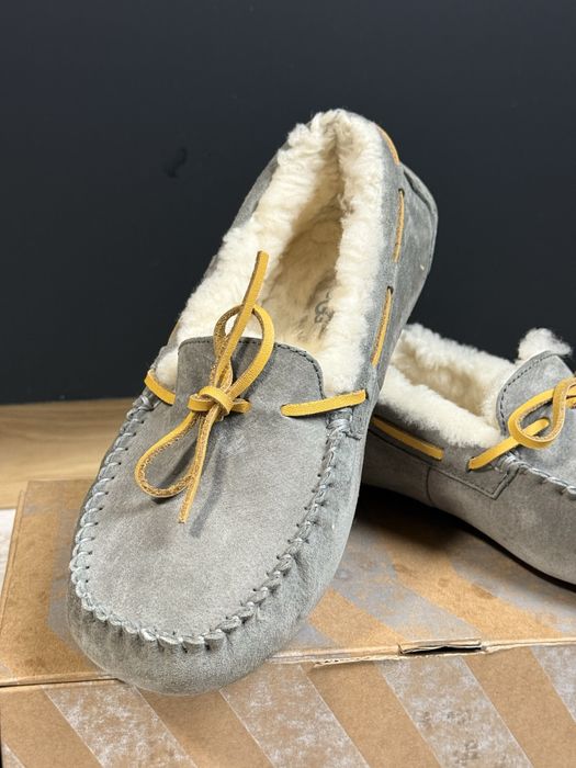 UGG мокасины с мехом, оригинал, размер 37 (US 4.5)