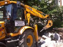 Послуги гідромолота на екскаватор JCB 3сх міні екскаватор навантажувач