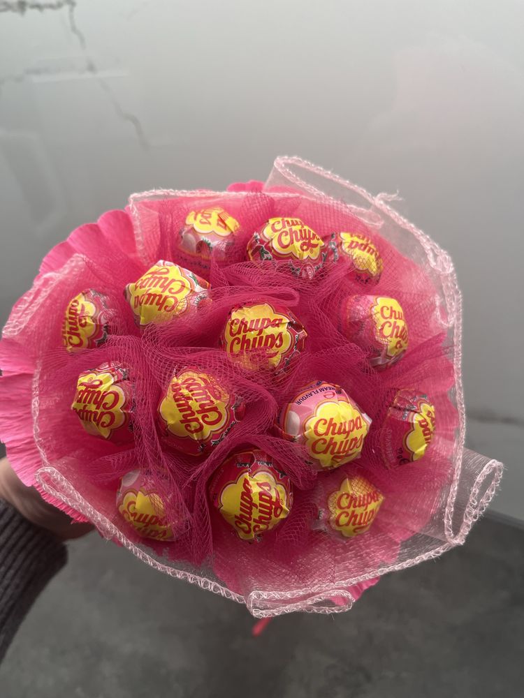 Bukiet z lizaków prezent chupa chups