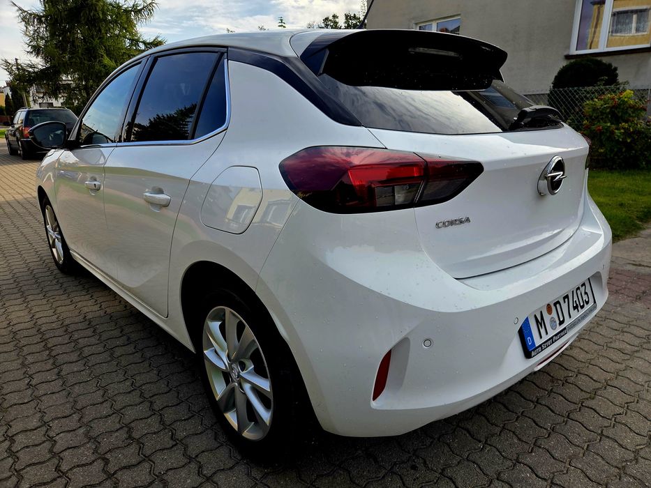 Opel Corsa F 1.2 Benzyna 2021 rok Bardzo bogata wersja