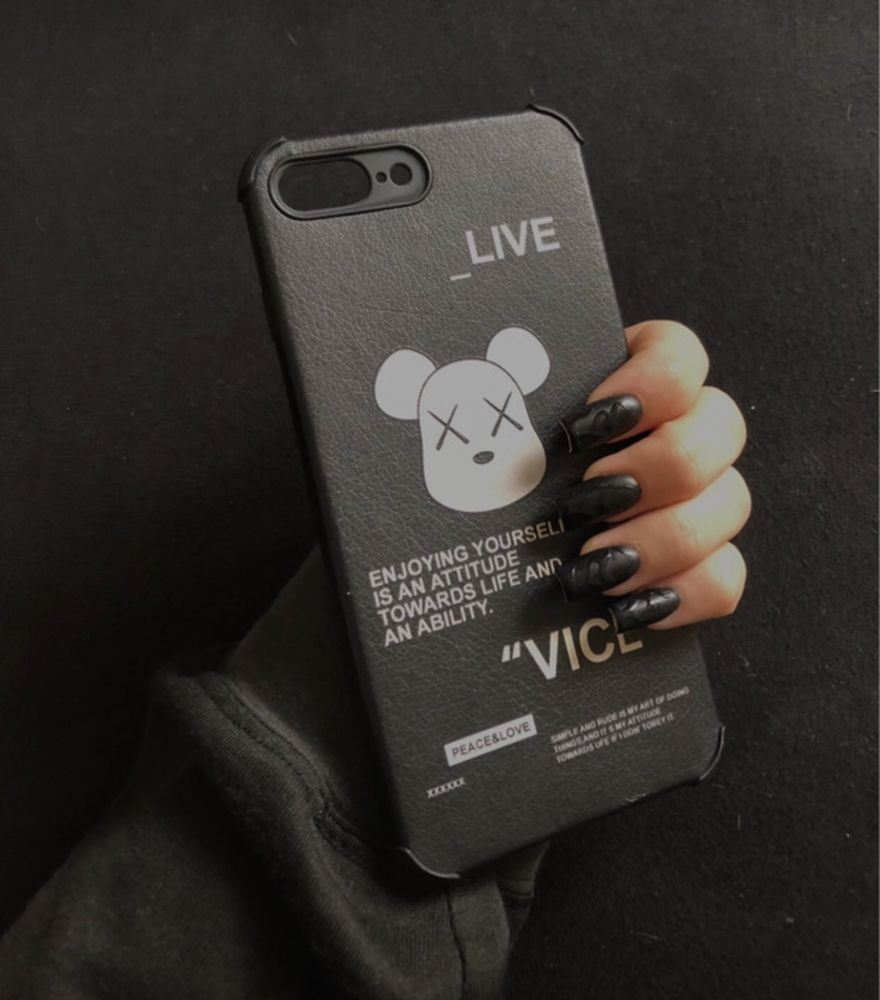 case iphone 7plus/8plus goth grunge