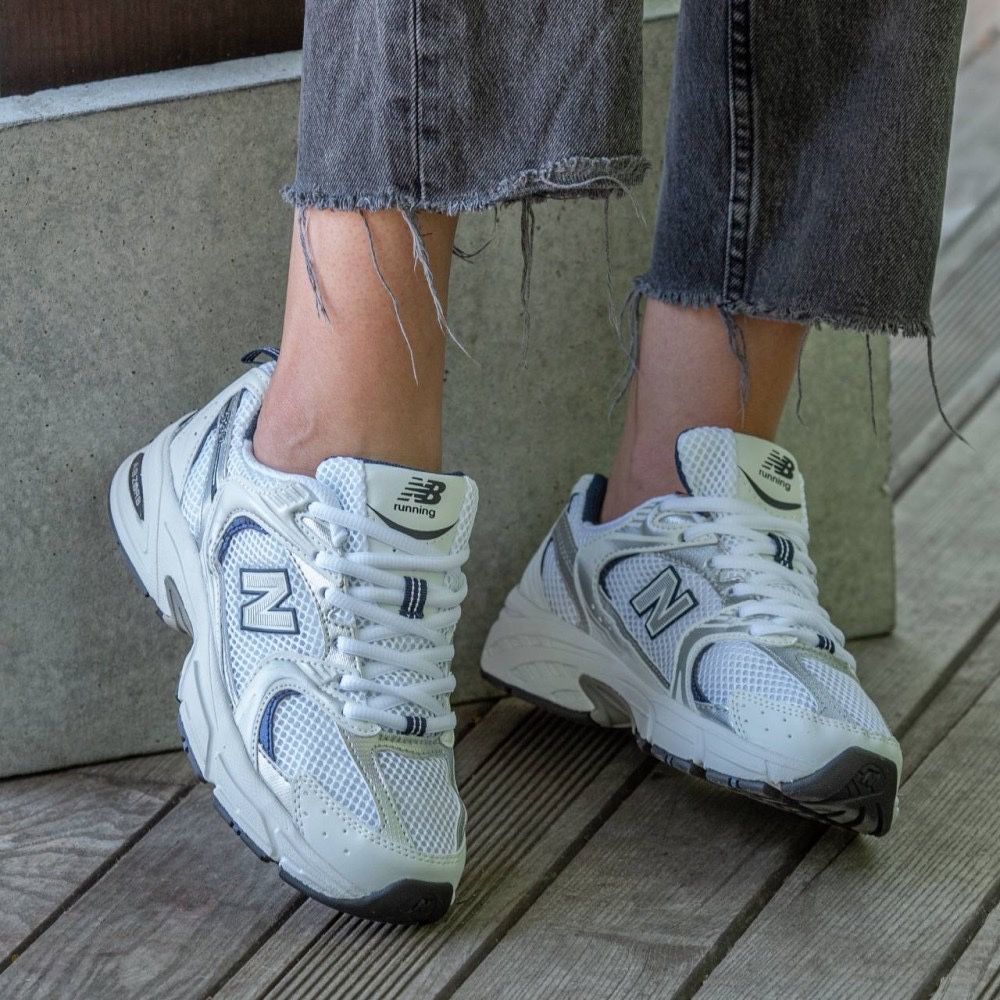 Кросівки літні  сітка New Balance білі