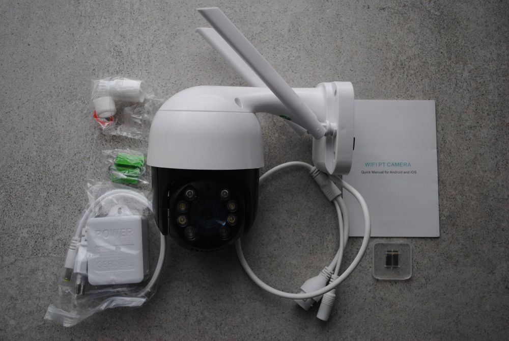 Nowa kamera WiFi 1080P FullHD 4xZoom + karta SD 128GB