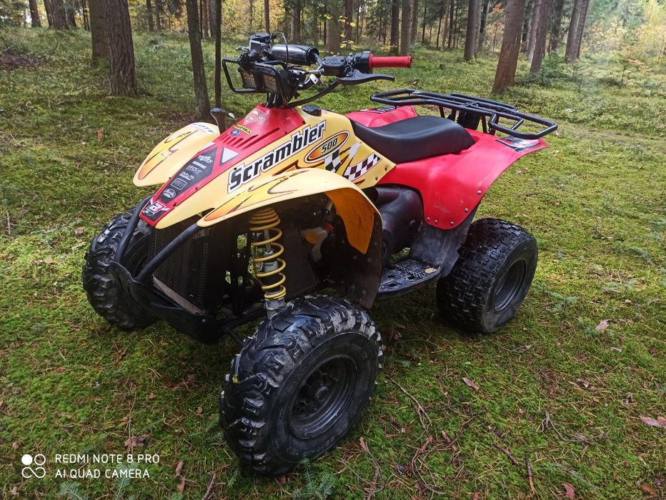 Quad POLARIS 500  Scrambler