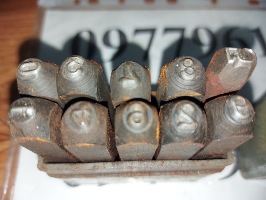 Клейма цифровые   Номер 5