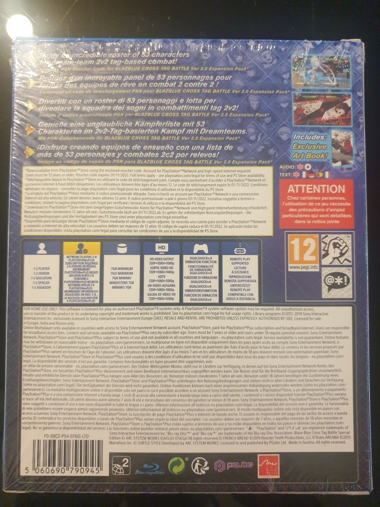 Blazeblue cross tag battle ps4