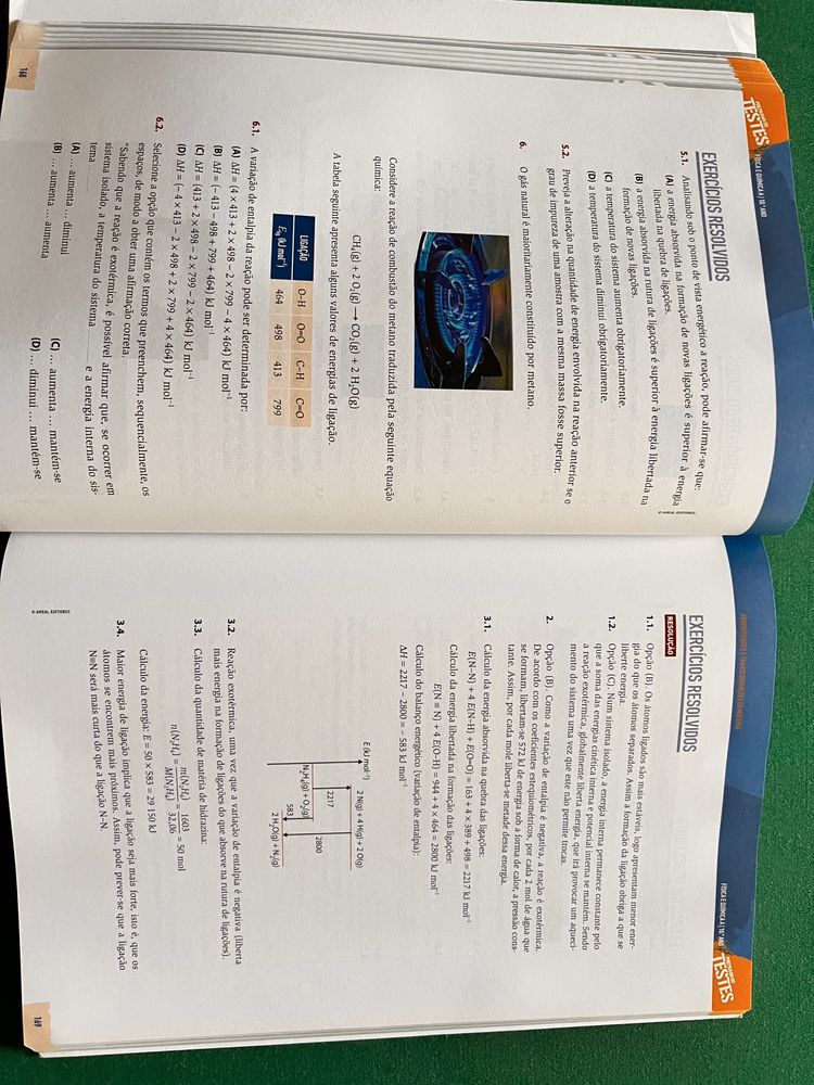 Preparar os Testes Física e Química A 10° Ano