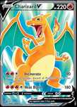 Charizard V #153 Pokemon Brilliant Stars