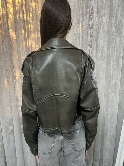 косуха кожанка zara bershka зара