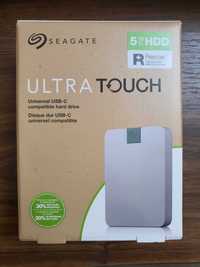 Зовнішній жорсткий диск 2.5" USB 5.0TB Seagate Ultra Touch Pebble Grey