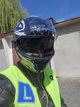 Kask motocyklowy Roxar rozmiar M - blenda
