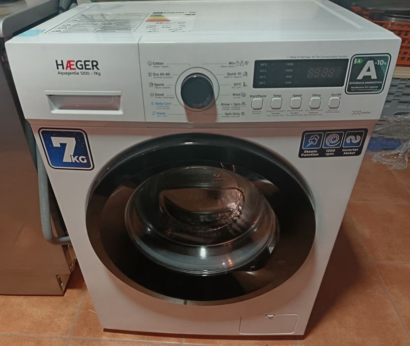 Máquina lavar roupa 7kgs