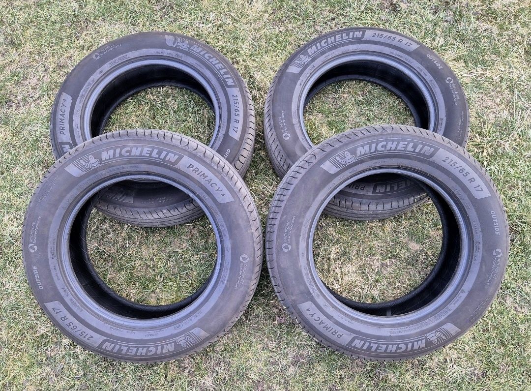 Komplet Opon Lato Michelin 215/65/17