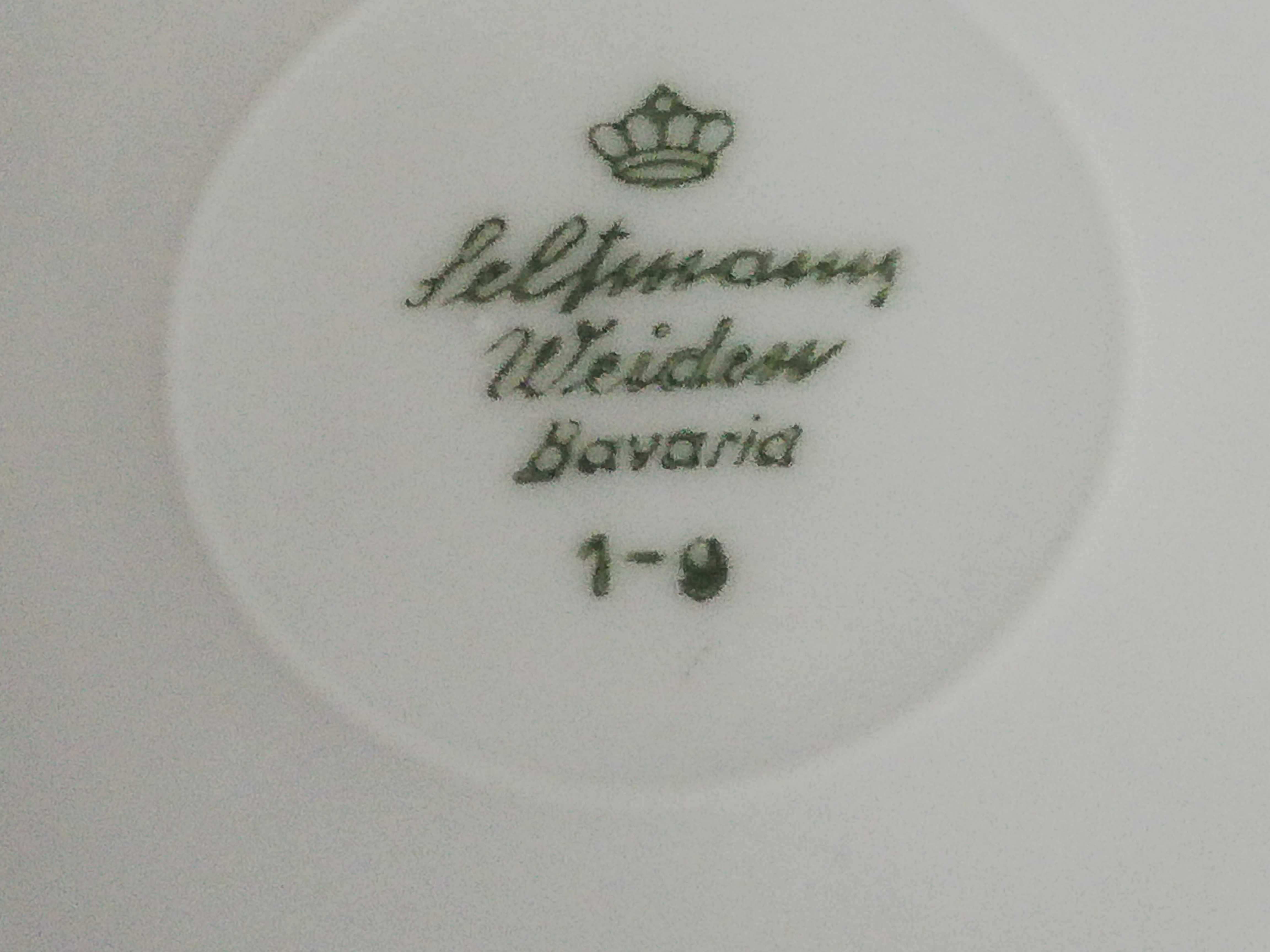 Sygnatura, Stary talerz obiadowy Bavaria