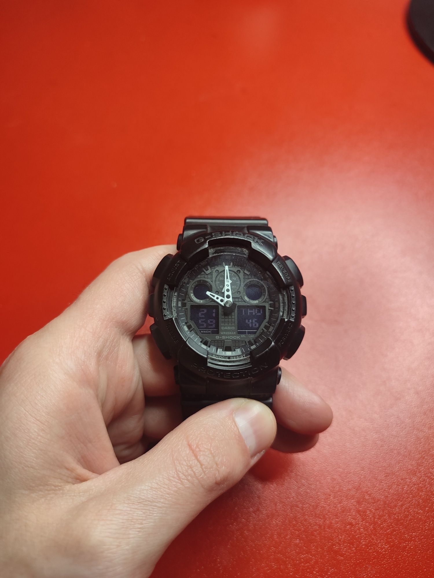 Годинник тактичний CASIO G-Shock GA-100-1A1ER