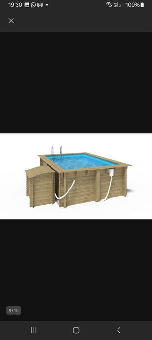 Basen,  Basen ogrodowy , Basen drewniany , Jacuzzi, balia