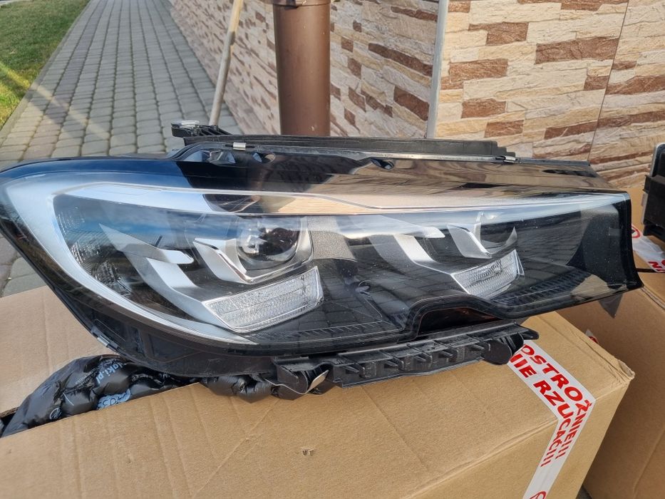 Reflektor przednie lewy prawa lampy bmw g20 led shadow