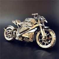 Конструктор Металлический сборная 3D модель мотоцикл