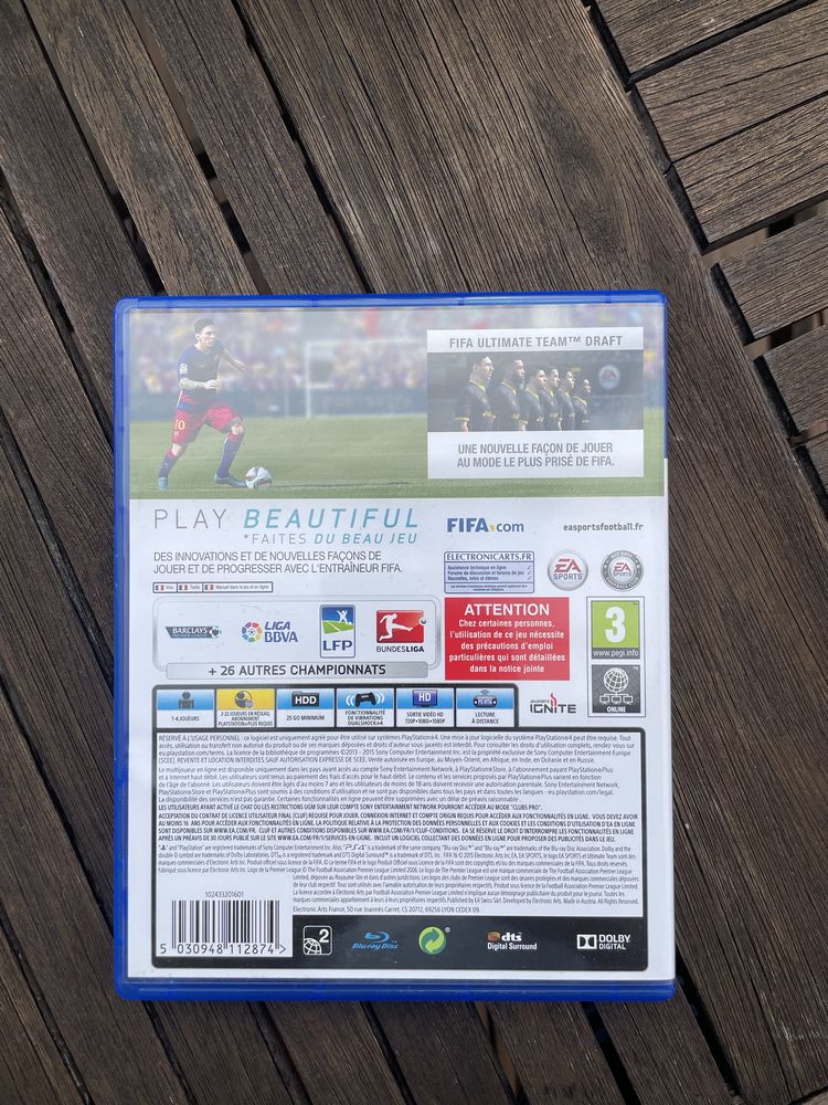 Fifa 16 wersja Ps4